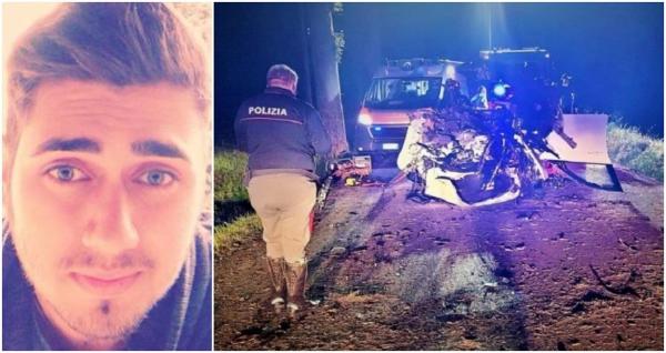 "Visase de mult timp la acea mașină". Cătălin, un tânăr român din Italia, a murit într-un cumplit accident, la doar 28 de ani