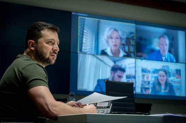 Volodimir Zelenski, președintele Ucrainei