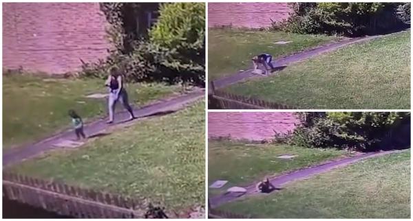 Copil căzut în canalizare