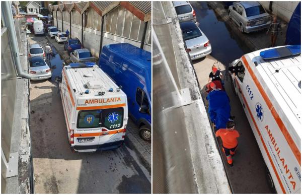 ''Corupţia ucide, dar şi nesimţirea poate face la fel.'' Ambulanţă blocată pe o stradă din Drăgăşani din cauza maşinilor parcate neregulamentar