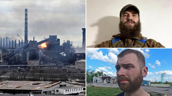 Sviatoslav Palamar, comandant al Batalionului Azov, și Sergii Volina, din Brigada 36 Marină, duși în Rusia pentru "investigații"