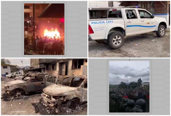 Situaţie scăpată sub control în Ecuador, la 9 zile de la începutul protestelor anti-guvernamentale.