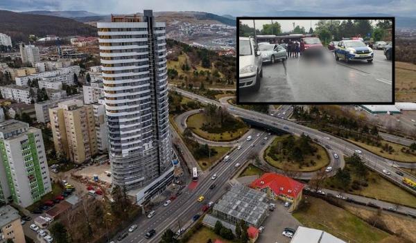 un tânăr a căzut de pe cel mai înalt bloc din Cluj-Napoca