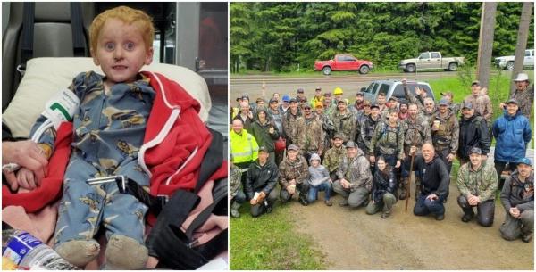 Un băiețel de 4 ani a supraviețuit două zile singur în sălbăticie, doar în pijama. În furtuni, ploi și temperaturi spre limita înghețului