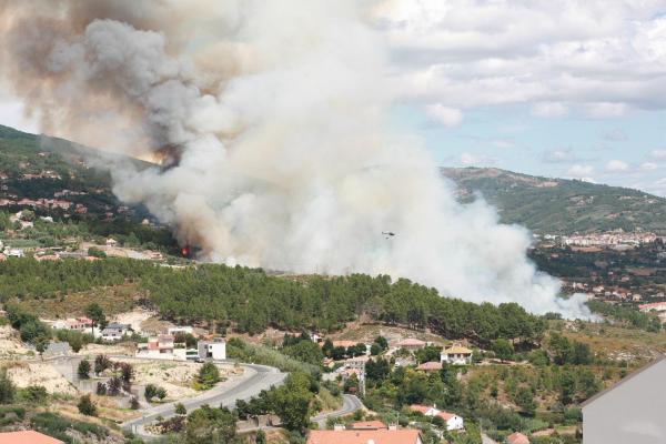 incendiu de vegetație în Portugalia