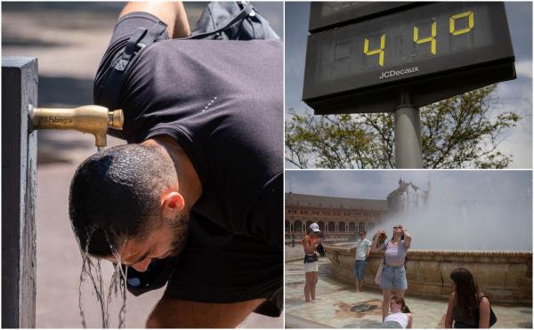 Caniculă extremă în Spania