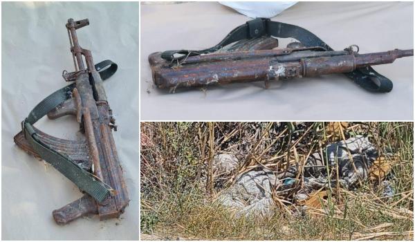 Mitraliera furată de la unitatea militară din Constanța era ruginită. Arma a fost descoperită sub o saltea