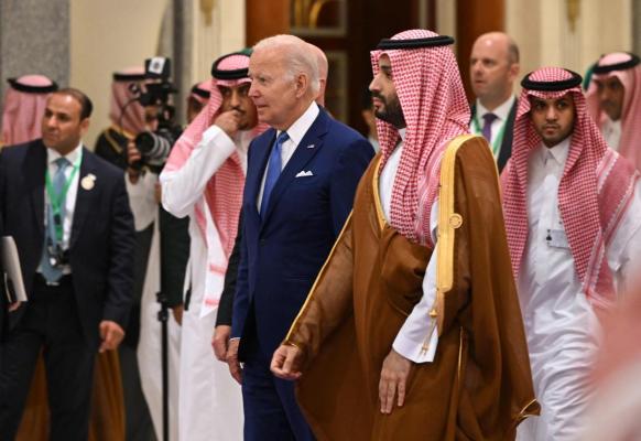 Joe Biden şi prinţul saudit Mohammed bin Salman