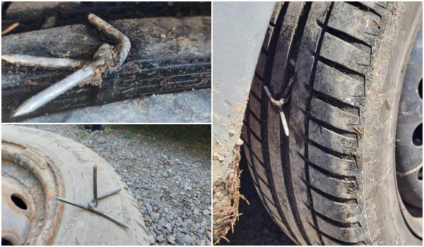 Traseele turistice din Călimani, "minate" cu capcane pentru spargerea cauciucurilor