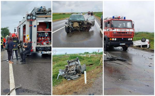 Accident pe o şosea din judeţul Mureş
