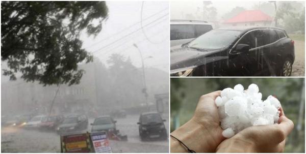 Meteo: Ploi torențiale, grindină  și vijelii în jumătate de țară, caniculă în cealaltă jumătate. ANM a emis noi alerte de vreme extremă