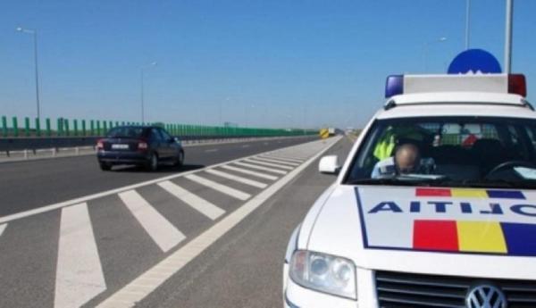 Șofer drogat gonea cu aproape 200 km/oră pe Autostrada Soarelui. Polițiștii l-au lăsat fără permis