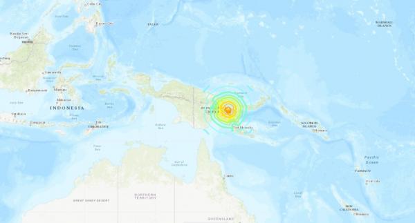 Cutremur de 7.6 pe Richter în Papua Noua Guinee