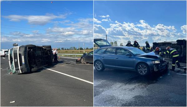 Accident cu 8 victime, în Satu Mare