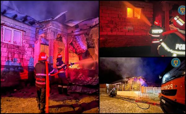 Imagini de la faţa locului