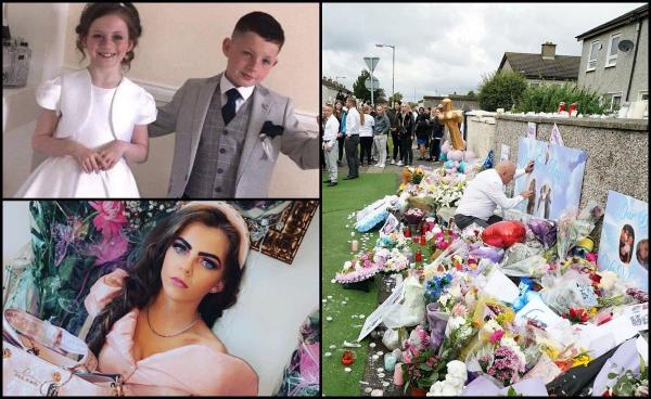 „Noapte bună îngeraşii mei frumoși, pentru totdeauna". Durere pentru o mamă a trei copii, ucişi în mod inexplicabil de fratele lor mai mare