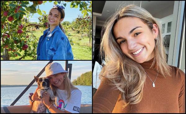 Colaj foto cu Amelie Champaigne