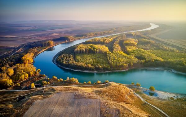 fluviul Dunărea în Dobrogea