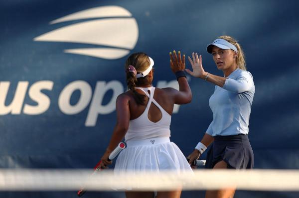 Ana Bogdan şi Sabrina Santamaria au fost învinse în turul al doilea la US Open, la dublu