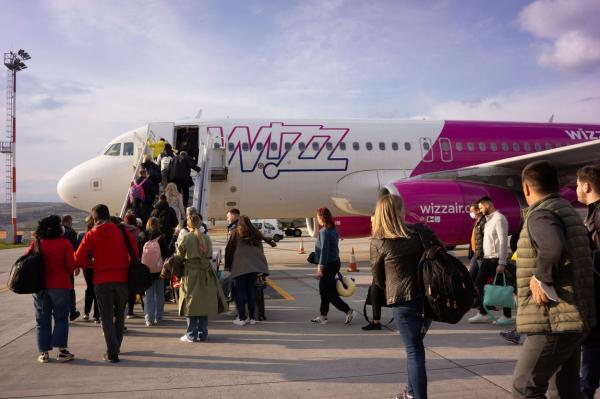 Wizz Air închide baza din Bacău. Capacitatea va fi relocată către rute cu cerere mai mare
