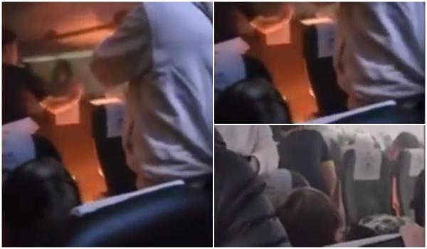 Clipe de panică după un incendiu izbucnit într-un avion plin cu pasageri, în Taiwan