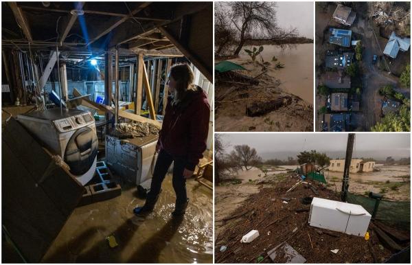 Imagini de la faţa locului