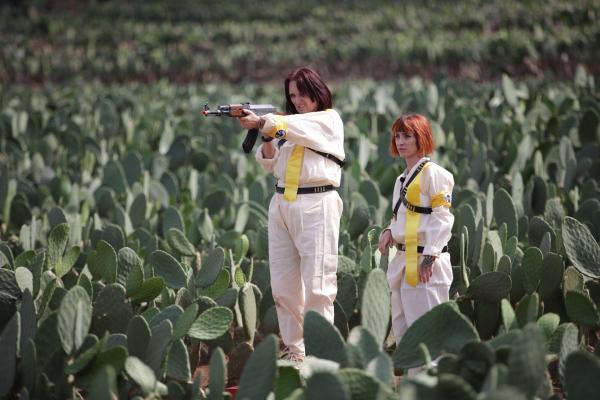 După cursa din ediția de ieri America Express, care a fost lider de audiență, echipele se transformă în revoluționari și luptă pentru amuletă pe o plantație de cactuși