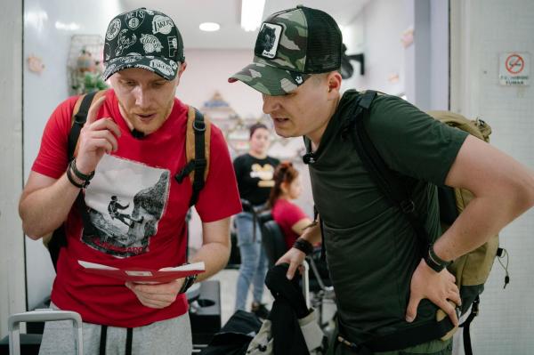 America Express - Drumul Soarelui. Ionuț Rusu și George Tănase, de la agonie la extaz: "Sunt foarte mândru de noi că încă mai suntem în viață"