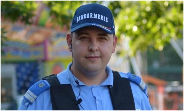 Bătrână din Bacău, salvată din apartamentul cuprins de flăcări, de un jandarm aflat în timpul liber. Femeia încerca să stingă singură incendiul