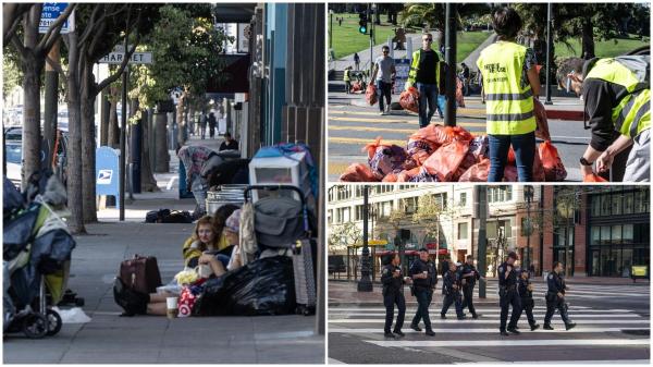 curățenie în San Francisco