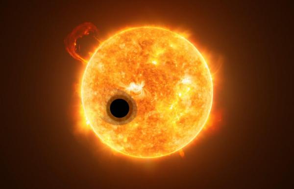 Planeta pe care plouă cu nisip, dezvăluită de telescopul NASA