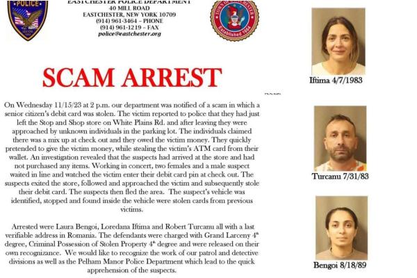 Trei români, arestaţi în SUA după ce au furat carduri de credit de la mai multe persoane. Schema prin care aflau codul PIN