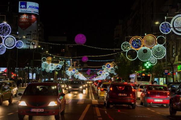 Când se aprind luminiţele de Crăciun în Bucureşti 2023