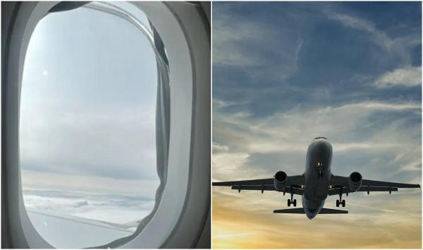 Un avion a decolat de pe aeroportul din Londra cu două geamuri lipsă