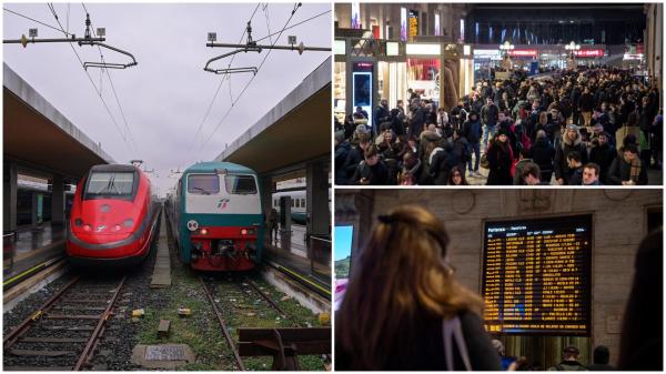 grevă a transportatorilor feroviari din Italia