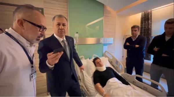 Arbitrul Halil Umut Meler, bătut de preşedintele lui Ankaragucu pe teren, mesaj primit pe patul de spital de la preşedintele Turciei