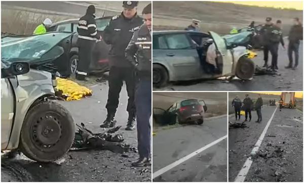 Bărbat de 51 de ani, mort din cauza unui şofer care nu a adaptat viteza şi a intrat cu maşina pe contrasens. Tragedie pe o şosea din Mehedinţi