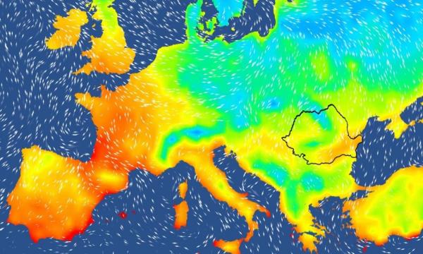 Vremea 25 decembrie 2023 - 7 ianuarie 2024. Final de an cu temperaturi de primăvară; de când începe să se răcească