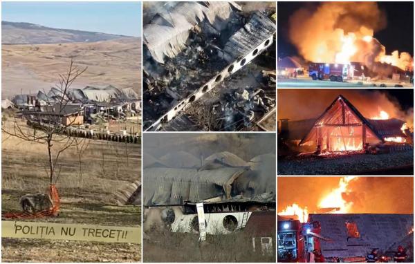 Şapte morţi în incendiul devastator de la Ferma Dacilor din Tohani. Încă un copil a fost scos fără viaţă din pensiunea distrusă de flăcări