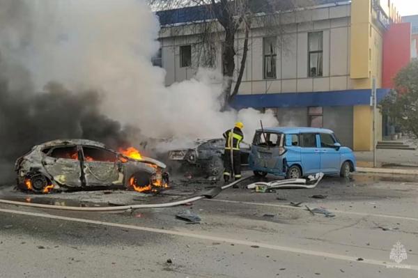atac al ucrainenilor în Belgorod, Rusia