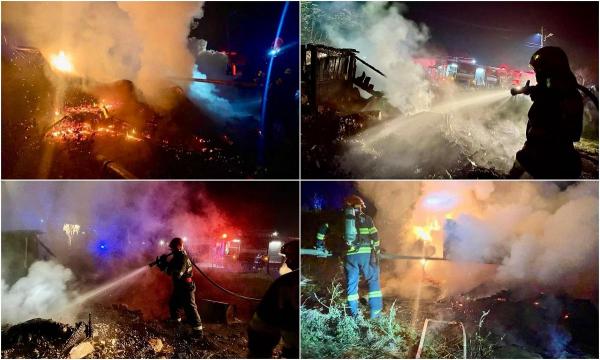 Ars de viu în propria casă, după ce jarul a căzut din sobă. Bărbatul de 73 de ani din Botoșani a fost găsit carbonizat, după ce vecini au sunat la 112