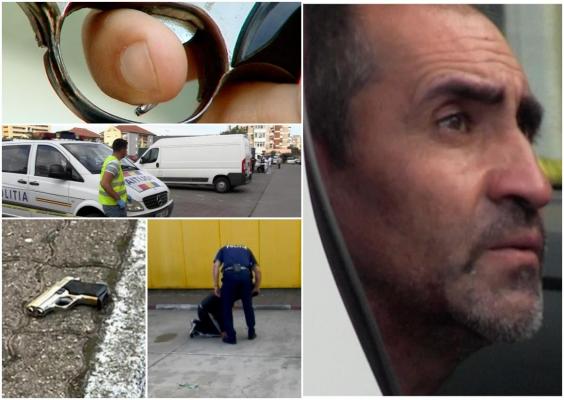 Bărbatul care l-a împuşcat în cap pe amantul soţiei într-o parcare din Arad, trimis în judecată pentru omor. Un defect al armei a salvat-o pe femeie