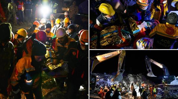 femeie salvată după 6 zile în Gaziantep, Turcia