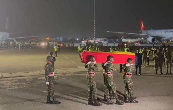 Imagini de la faţa locului