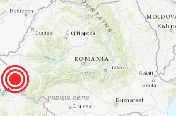 Cutremur azi în Timiș. Seismul a avut magnitudinea 3,7 și s-a produs la 10 km adâncime