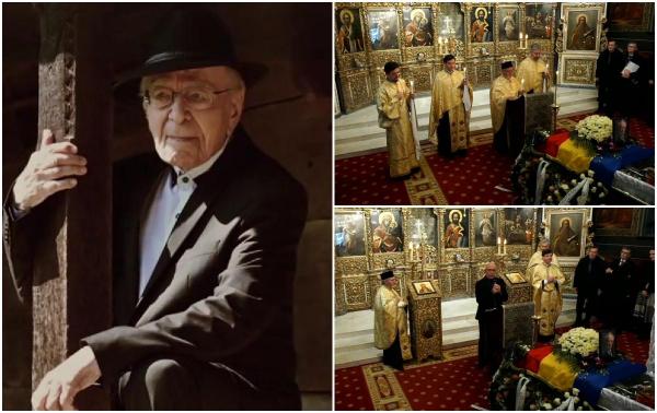Scandal în biserică la înmormântarea lui Mihai Șora. Fiul filosofului, acuzații grave la adresa mamei vitrege: "Am aflat de moartea tatălui meu cu totul întâmplător"