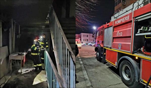 Focul ar fi pornit de la lumânările aprinse pentru o persoană decedată