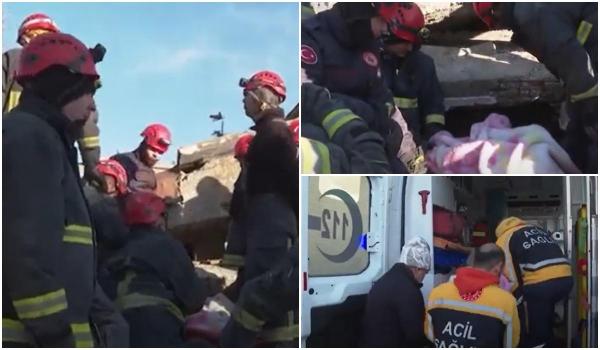 O femeie a supraviețuit 52 de ore sub ruinele unei clădiri prăbușite