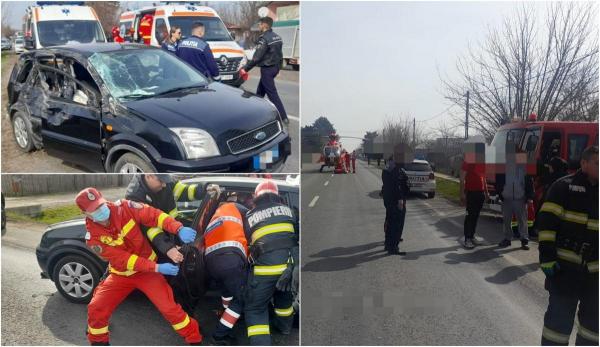 Una dintre victime, în stare gravă