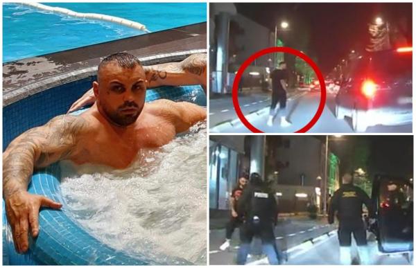Cine este Valentino, tânărul care a înjurat un şofer fără să ştie că erau "mascaţii" în dubă. A fost reţinut pentru ultraj